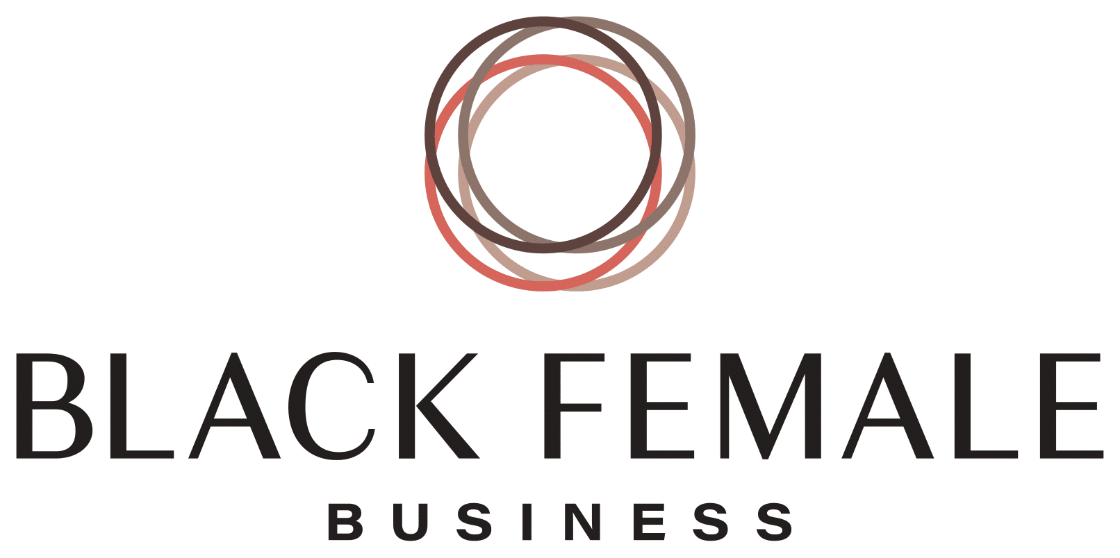 Logo Black Female Business GbR