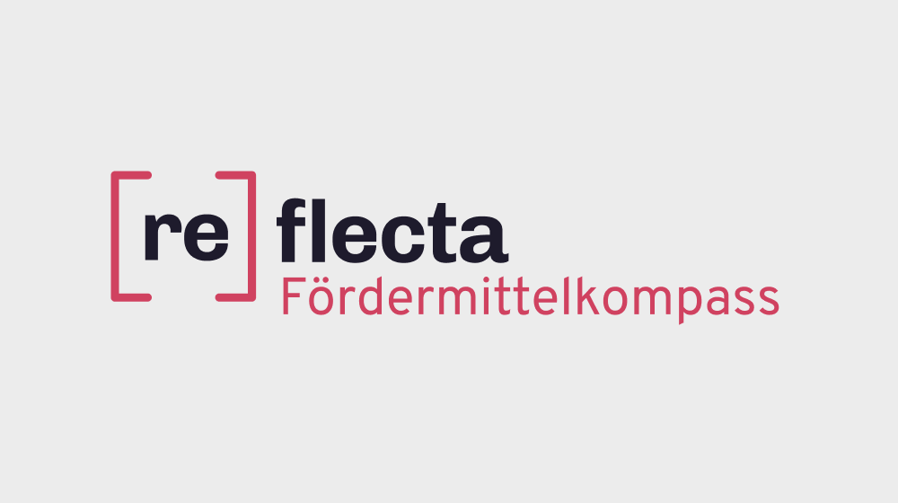 Logo des reflecta Fördermittelkompass