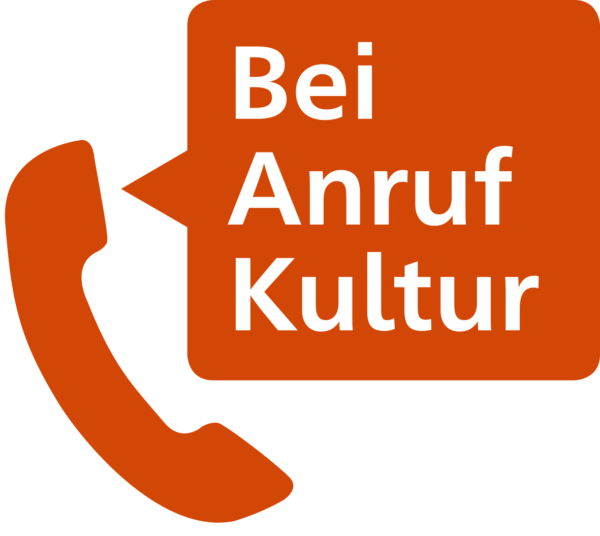 Logo Bei Anruf Kultur (Blinden- und Sehbehindertenverein Hamburg)